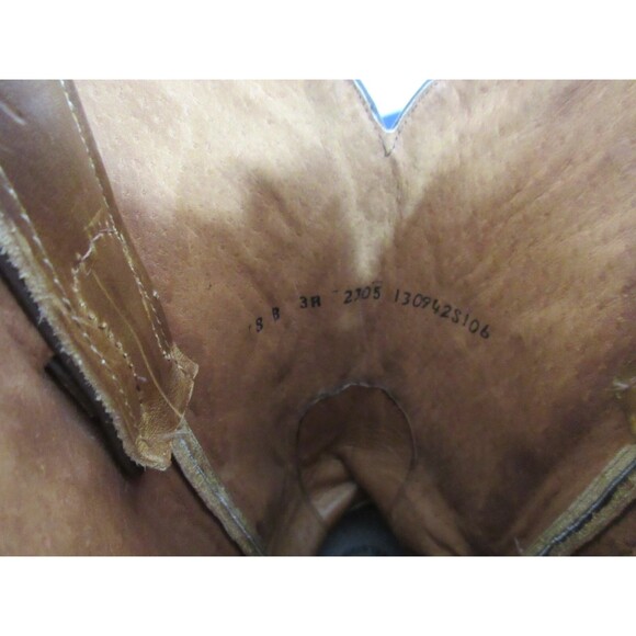 Tony Lama Western Boots Women 8B 3R 2305 130942SI06 Brown Patina Leather Cowgirl - Picture 11 of 11